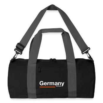 Germany - Recycled Duffel Bag - black/graphite grey - Front