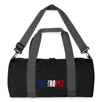 St. Tropez France Saint Tropez - Recycled Duffel Bag - black/graphite grey - Front