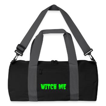 Conception de t-shirt sur le thème de la sorcellerie magique - Sac de sport recyclé - noir/gris graphite - Devant