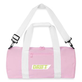 Drift Green - Recycelte Duffel Bag - Rosa/Weiß - Vorne