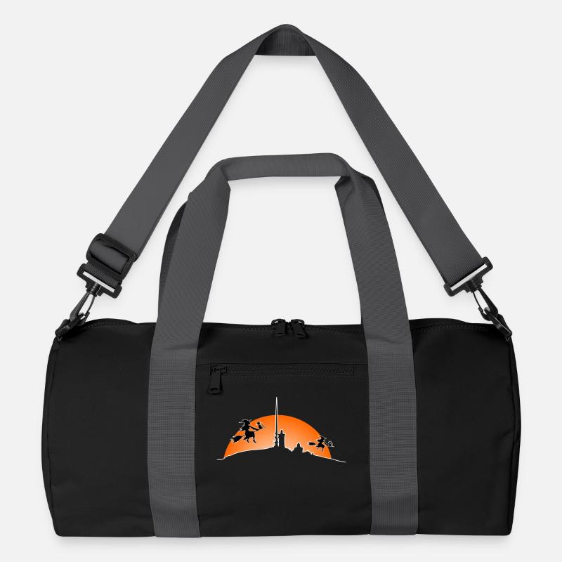 Walpurgis on the Brocken - Recycled Duffel Bag - black/graphite grey