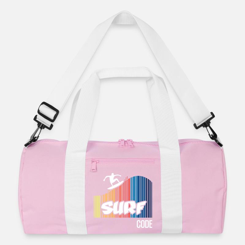 Surf Code (dark) Recycled Duffel Bag