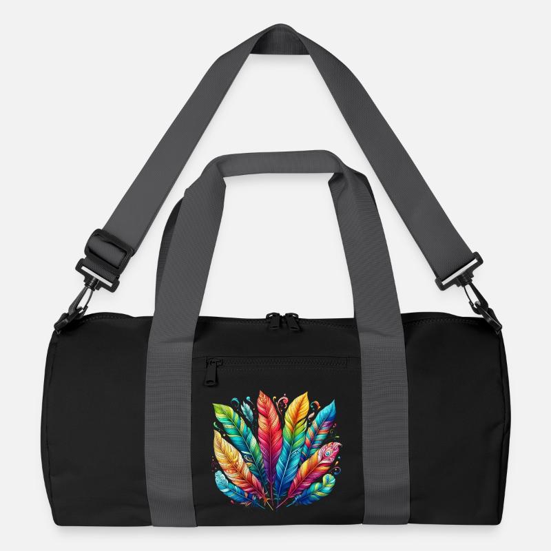 Feder Federstift Kugelschreiber Recycelte Duffel Bag