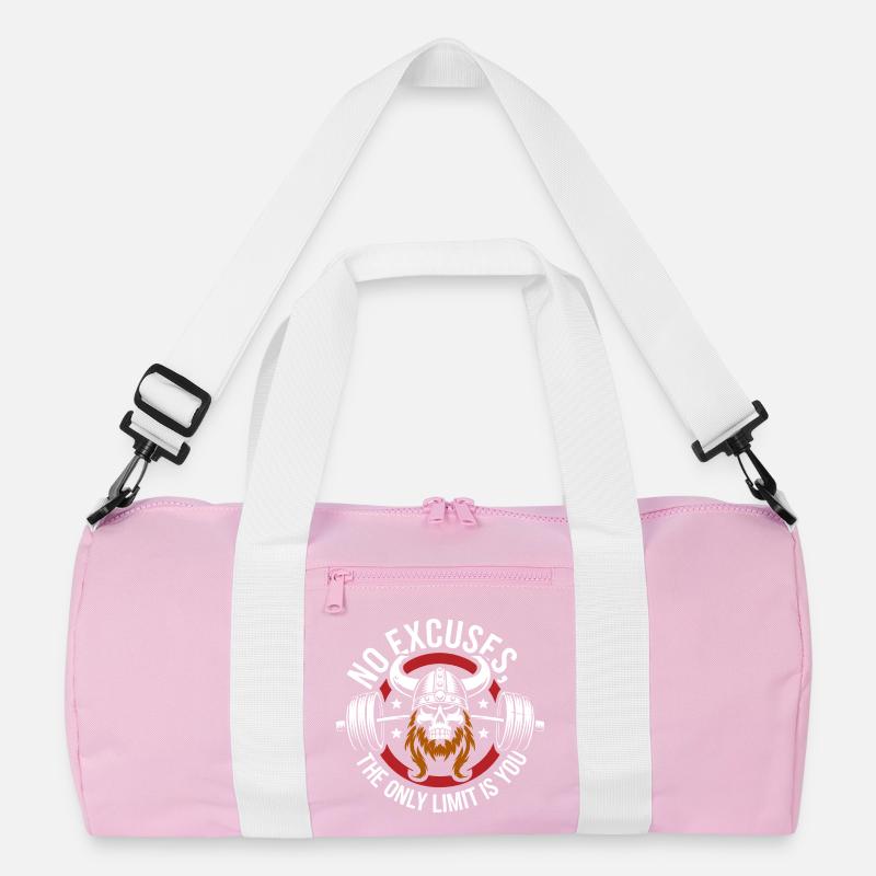 Wikinger Schädel Grenzenlos Recycelte Duffel Bag