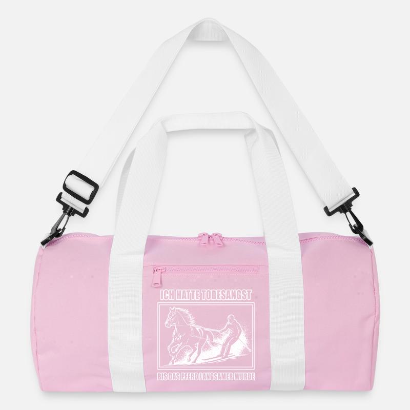 Bis das Pferd langsamer wurde Recycelte Duffel Bag
