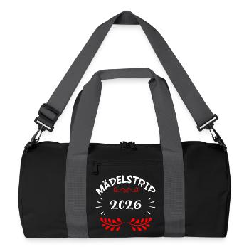 Girls' Trip 2026 Girls' Trip Girls' Tour Girls' Trip - Recycled Duffel Bag - black/graphite grey - Front