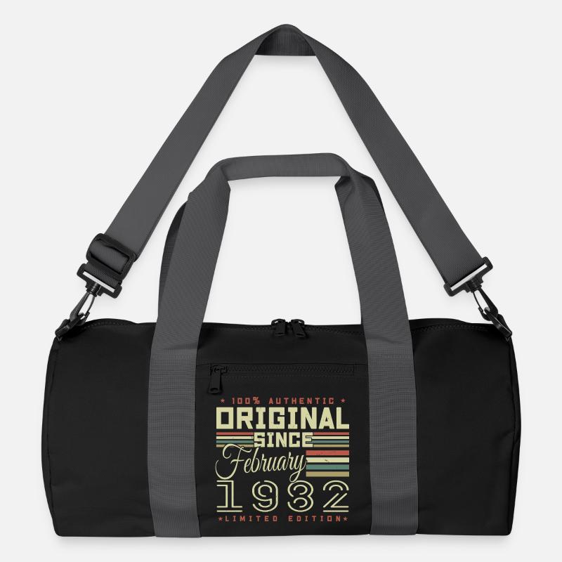 Awesome since February 1982 Recycled Duffel Bag