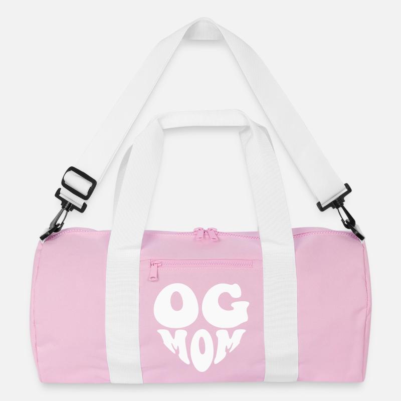 OG Mom – Herz-Logo (benutzerdefinierte Farbe) Recycelte Duffel Bag