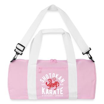 Shotokan Karate Okinawa Est. 1928 - Sac de sport recyclé - rose/blanc - Devant