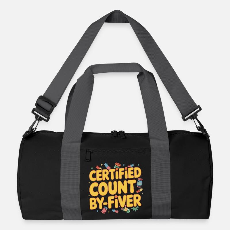 Retail Pharmacist Certified Count-By Rx Specialist Recycelte Duffel Bag
