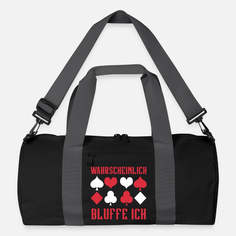 Poker Wahrscheinlich Bluffe Ich Recycelte Duffel Bag