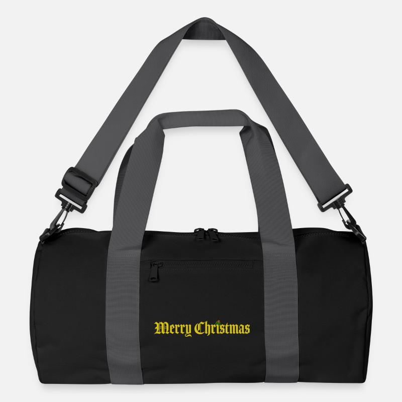 Merry Christmas Recycelte Duffel Bag
