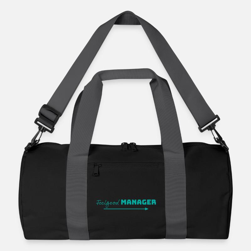 Design Feelgood Manager mint arrow Recycelte Duffel Bag