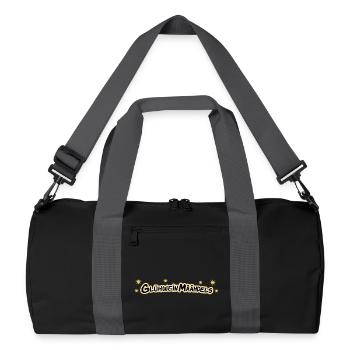 Glühwein Mädels Weihnachtsmarkt - Recycelte Duffel Bag - Schwarz/Graphitgrau - Vorne