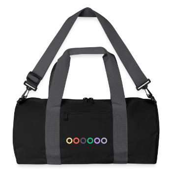 Code couleur des cordes de guitare | Concert, Rock, Musique - Sac de sport recyclé - noir/gris graphite - Devant
