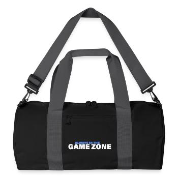 GAME ZONE - Recycled Duffel Bag - black/graphite grey - Front