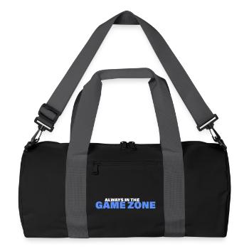 GAME ZONE - Recycled Duffel Bag - black/graphite grey - Front