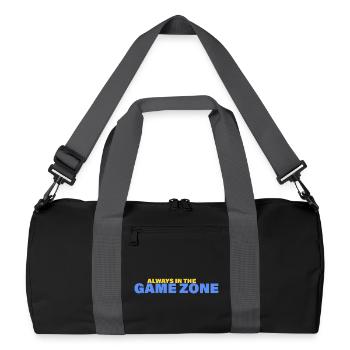 GAME ZONE - Recycled Duffel Bag - black/graphite grey - Front