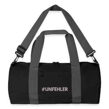 #Unfehler - Recycled Duffel Bag - black/graphite grey - Front