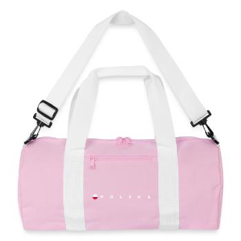 Polska flag - Recycled Duffel Bag - pink/white - Front