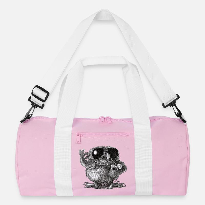 Coole Eule Recycelte Duffel Bag