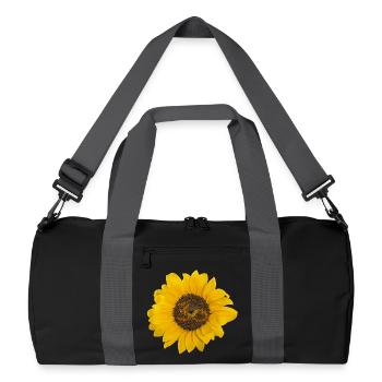 Date of birth 30 years - Recycled Duffel Bag - black/graphite grey - Front