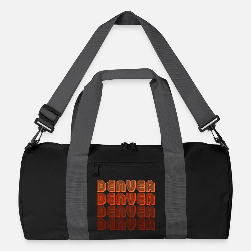 Denver Gradient Retro Muster Recycelte Duffel Bag