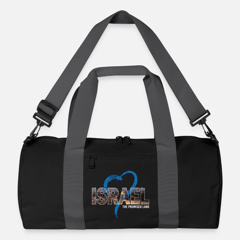 Israel mit Herz Recycelte Duffel Bag