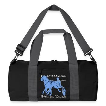 Trotter trotting race - Recycled Duffel Bag - black/graphite grey - Front