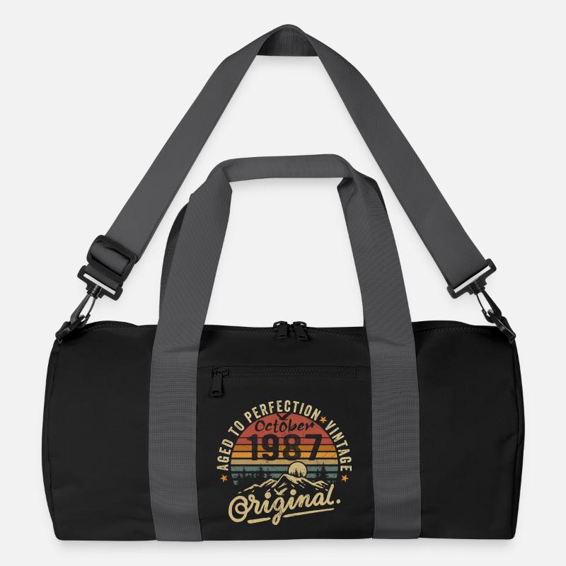 1987 Born in october 1987 Born in october 1987 Recycled Duffel Bag