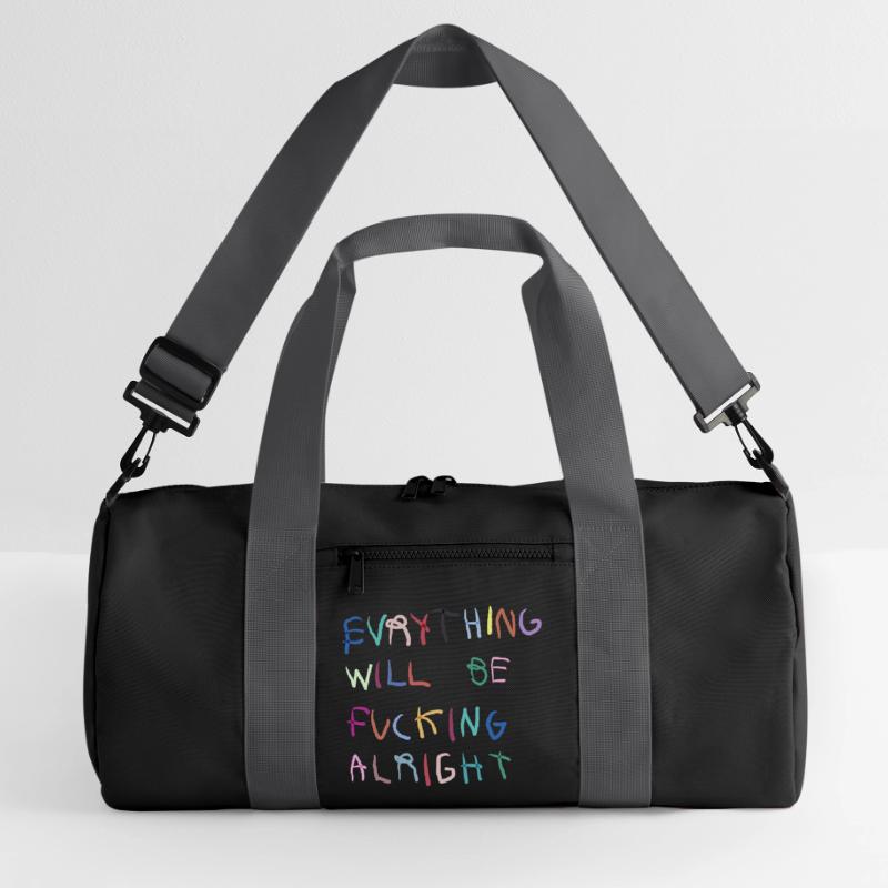 Everything will be alright bunt Recycled Duffel Bag