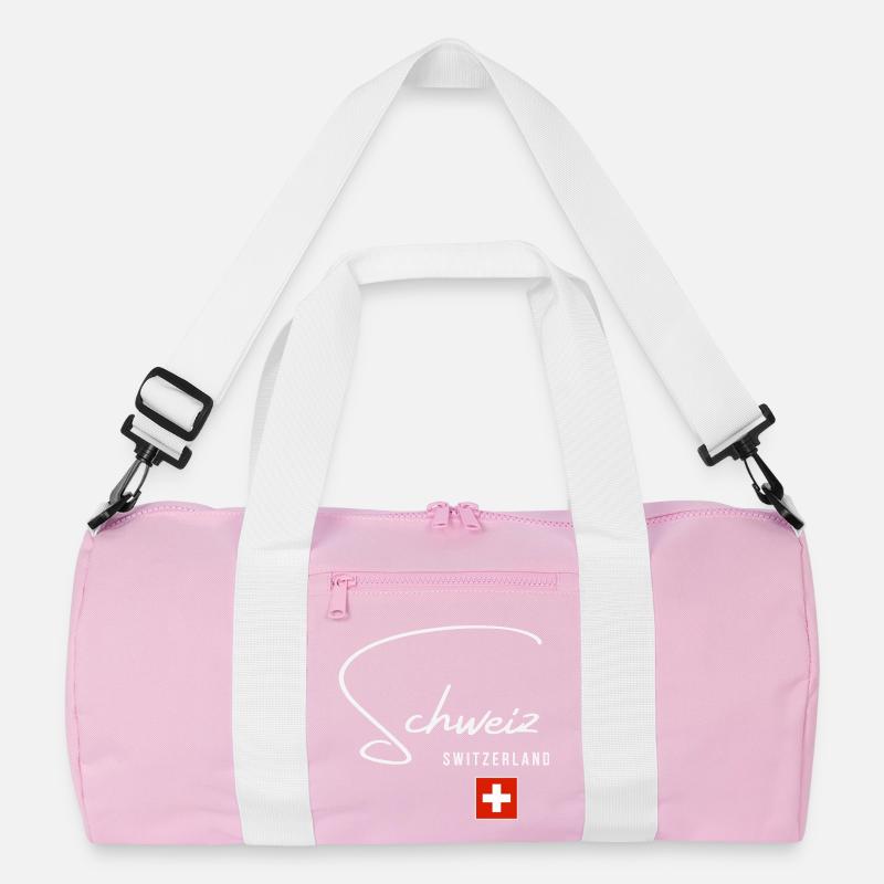 Schweizer Stolz, schlankes, minimalistisches Design Recycelte Duffel Bag