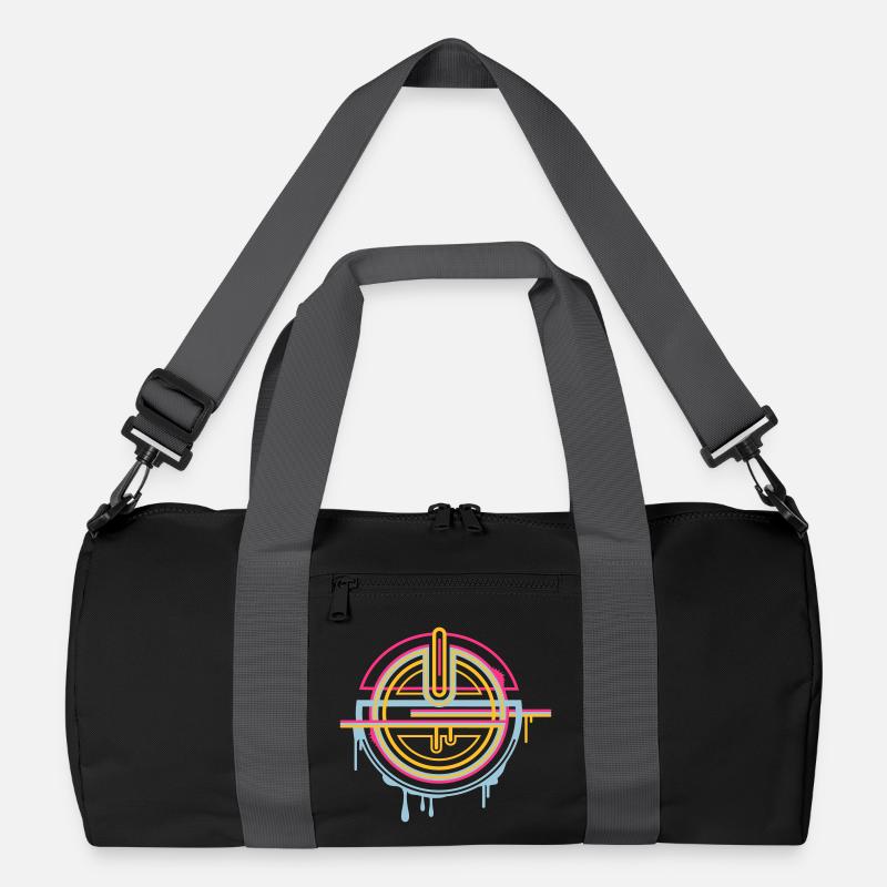 Mystisches Amulett – dekoratives Ornament Recycelte Duffel Bag