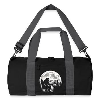 Bigfoot Gamer - Sac de sport recyclé - noir/gris graphite - Devant