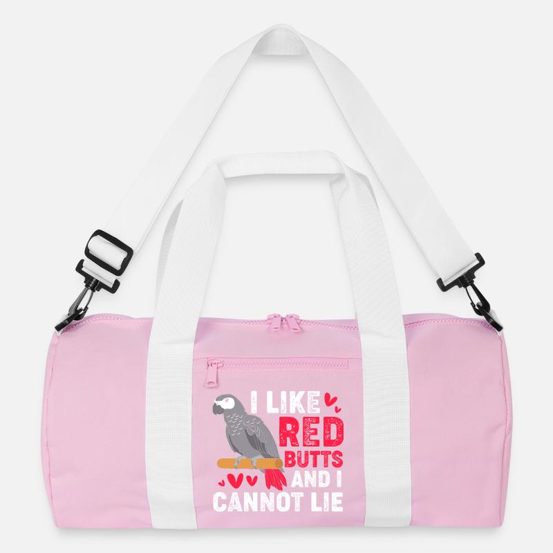 Papagei Grau Recycelte Duffel Bag
