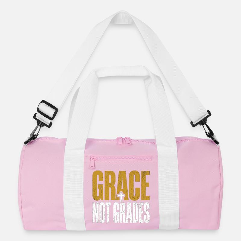 Grace Not Grades Christlicher Lehrer Jesus Glaube Recycelte Duffel Bag