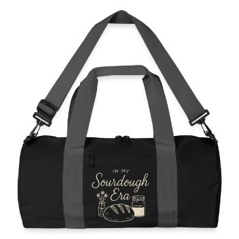 Pâtisserie pâtissière au levain à mon époque - Sac de sport recyclé - noir/gris graphite - Devant