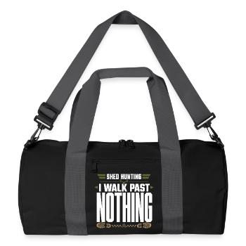 Chasse-écailles-chasseur-bois-cerf-cerf-cerf de Virginie - Sac de sport recyclé - noir/gris graphite - Devant