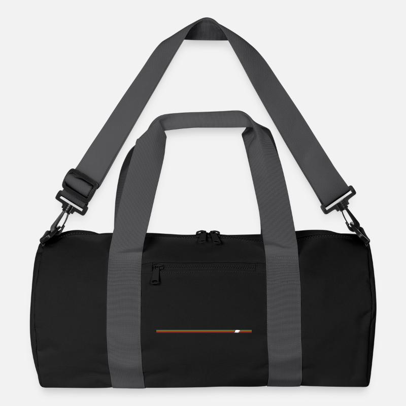 Bär retro Recycelte Duffel Bag