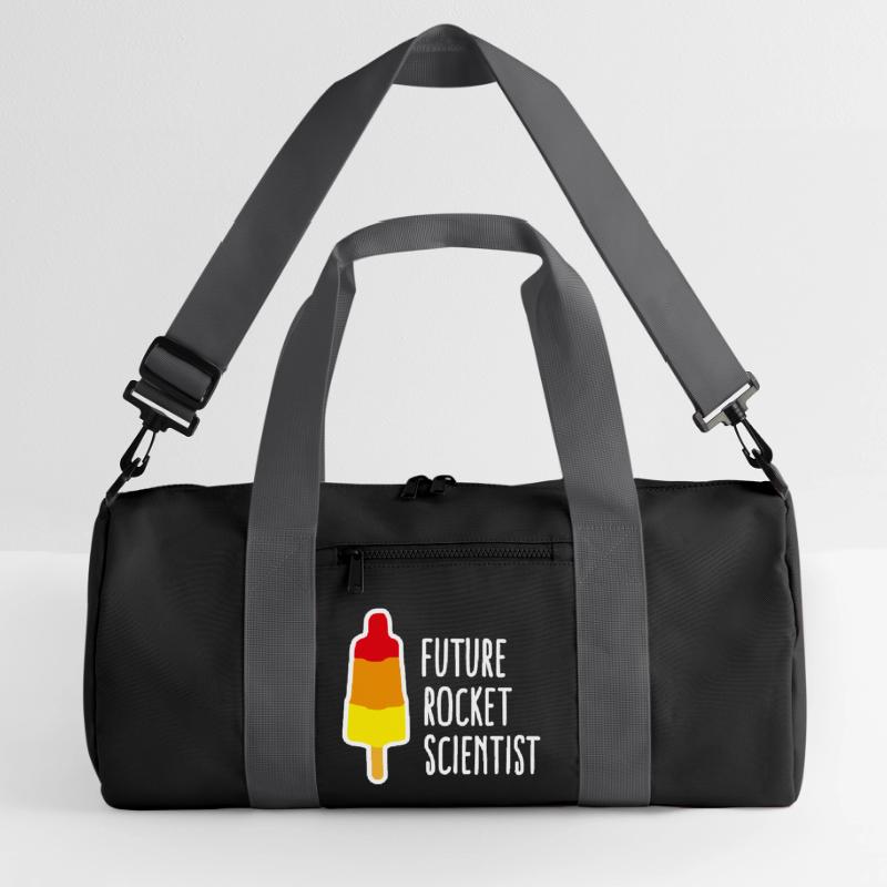 Future rocket scientist Eis Abschluss Rakete Recycelte Duffel Bag