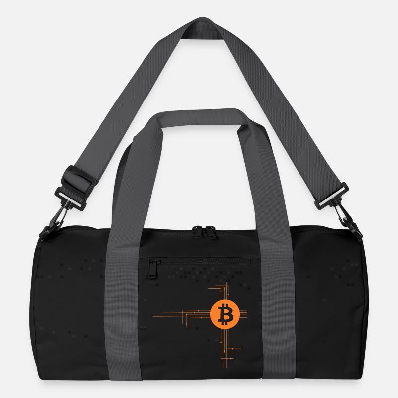 Bitcoin Recycled Duffel Bag