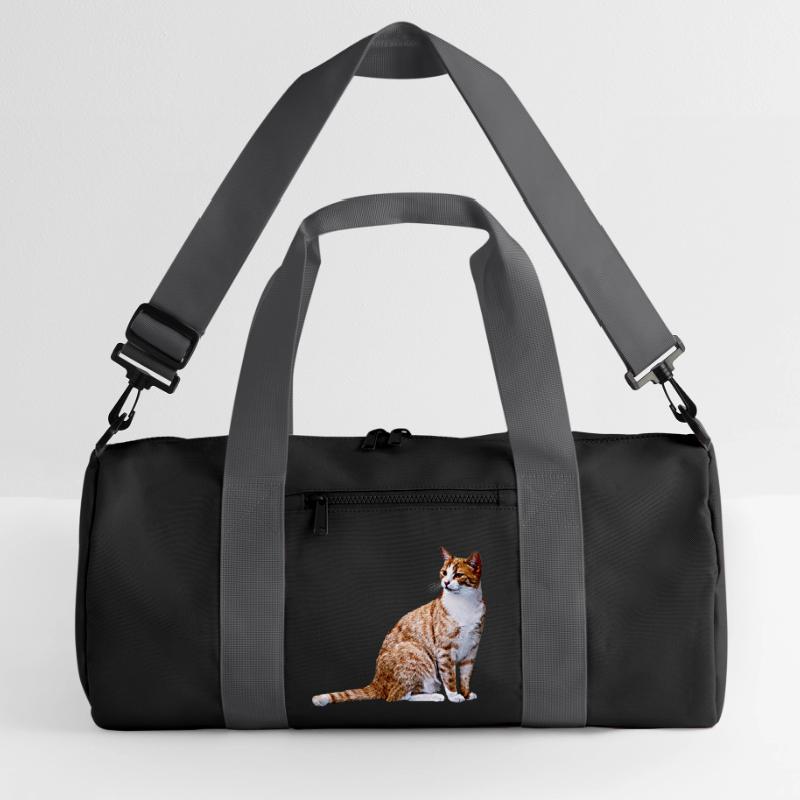 Chat chat chat Cat Cat Sac de sport recyclé