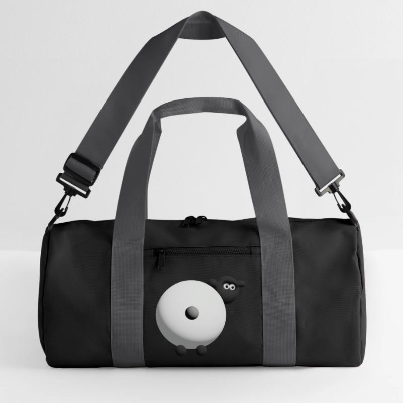 Sheep 3D Cuddle Design Recycled Duffel Bag