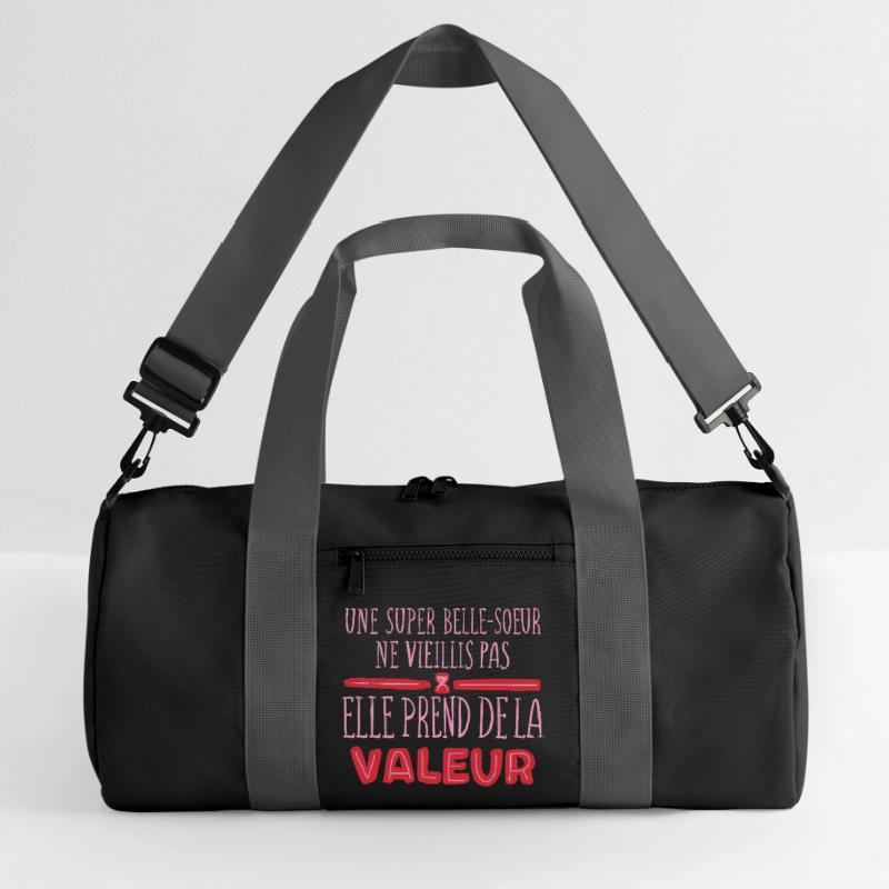 It doesn't age, it increases in value Recycled Duffel Bag