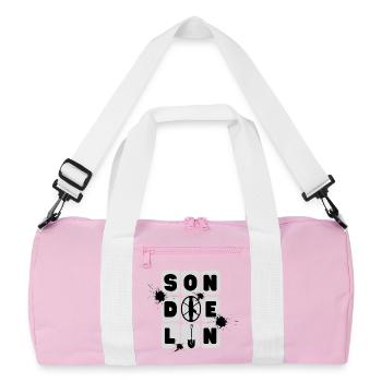 Chasse au trésor de Sondeln - Sac de sport recyclé - rose/blanc - Devant