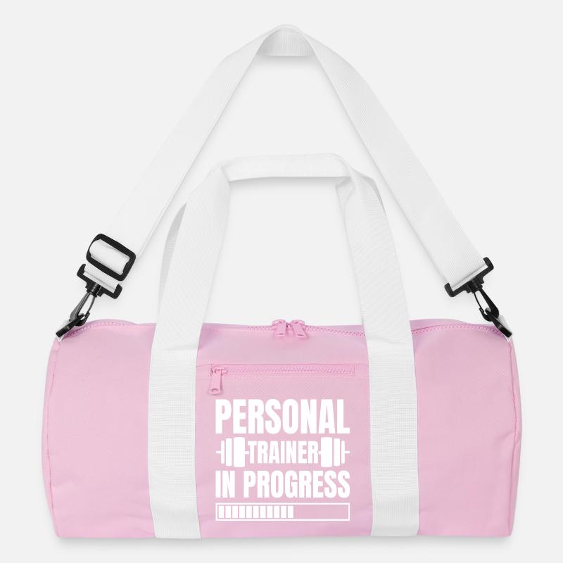 Powerlifting Bodybuilder Personal Trainer Progress Recycelte Duffel Bag