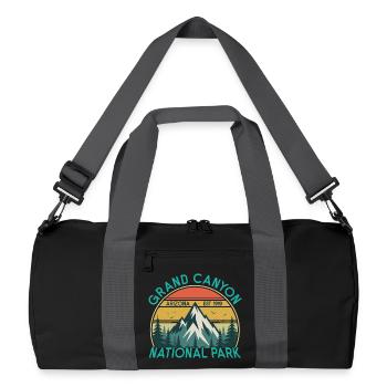 Grand Canyon Arizona Parc national de 1919 - Sac de sport recyclé - noir/gris graphite - Devant