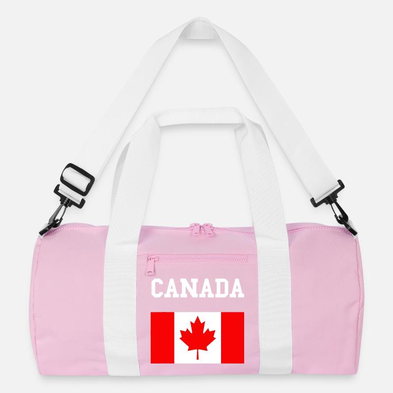 Maple Leaf Kanada-Flagge Recycelte Duffel Bag