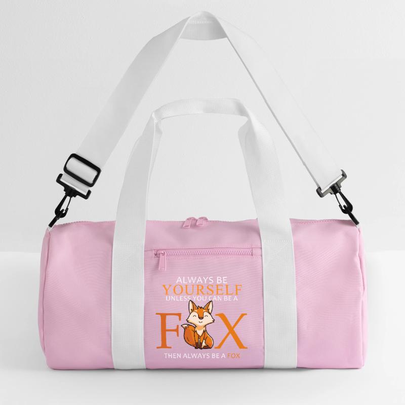 Sei immer du selbst, es sei denn, du kannst ein Fuchsgeschenk sein Recycelte Duffel Bag