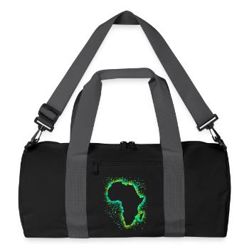 Africa - Recycled Duffel Bag - black/graphite grey - Front